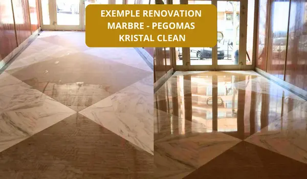 renovation marbre hall d immeuble pegomas