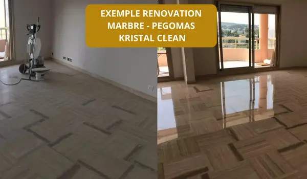 renovation sol marbre pegomas